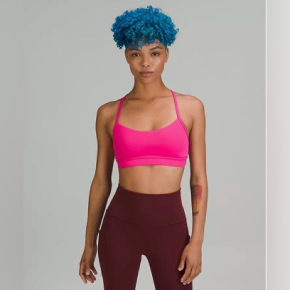 Lululemon Flow Y bra. Size 8. Worn once. (Part of a set)
